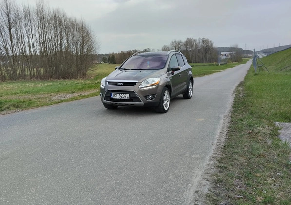 Ford Kuga cena 47500 przebieg: 168000, rok produkcji 2012 z Kielce małe 67